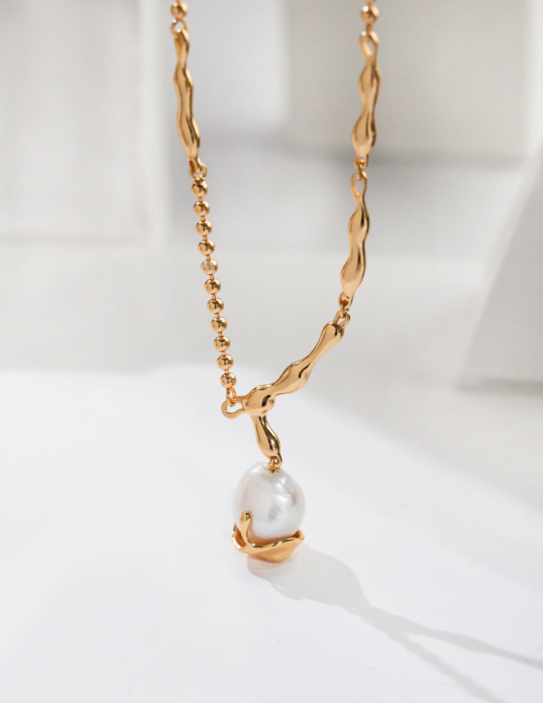 Baroque Pearl Necklace