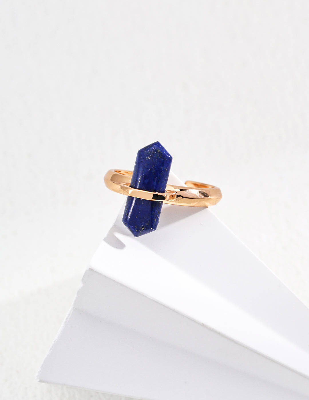 Azure Pinnacle Ring