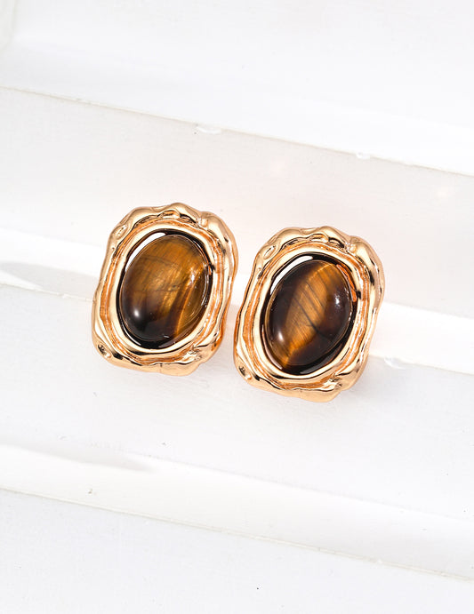 Golden Ember Earrings